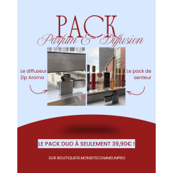 Pack Zip Aroma & Coffret Parfums – Diffuseur d’odeur original